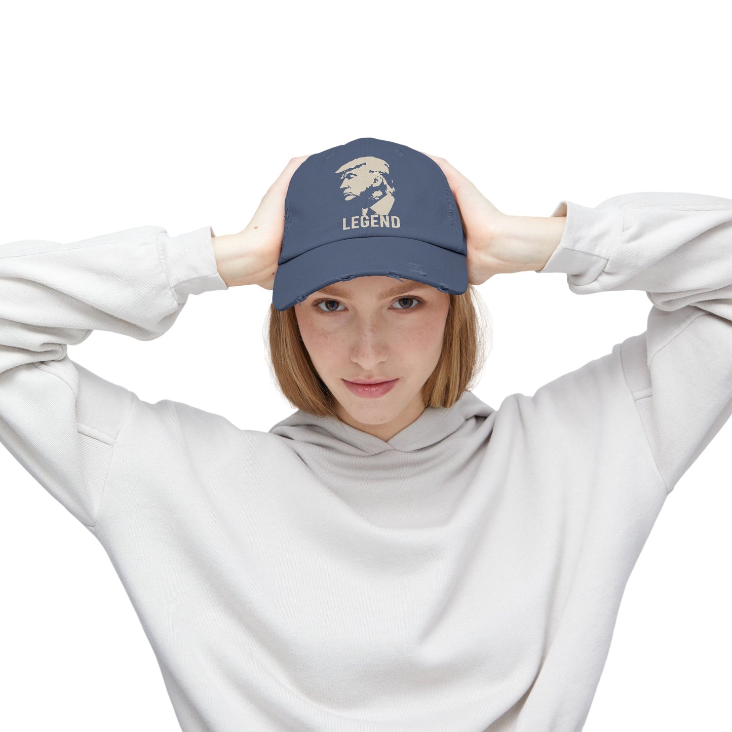 Trump Legend Distressed Hat