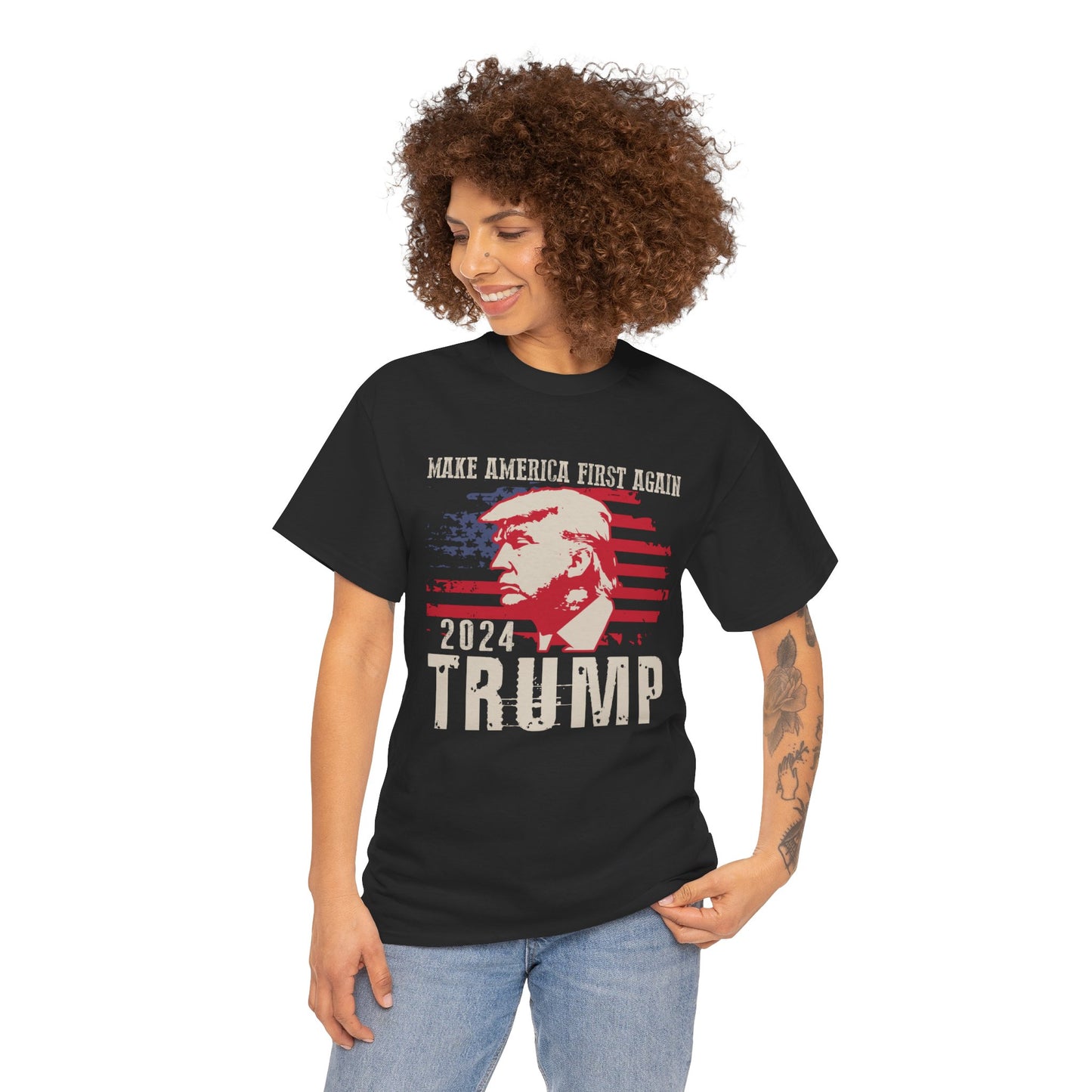 Trump 2024 | Make America First Again T-Shirt