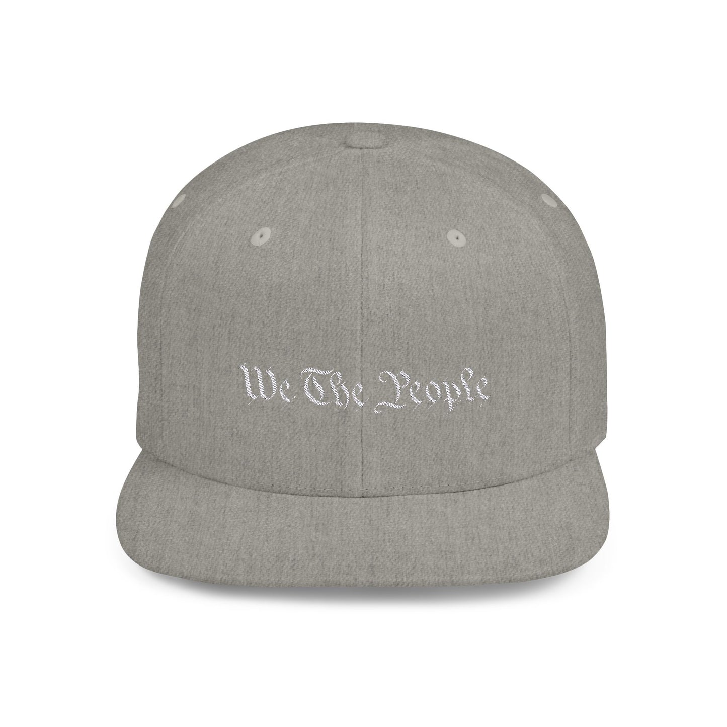 We The People Flat Bill Snapback Hat