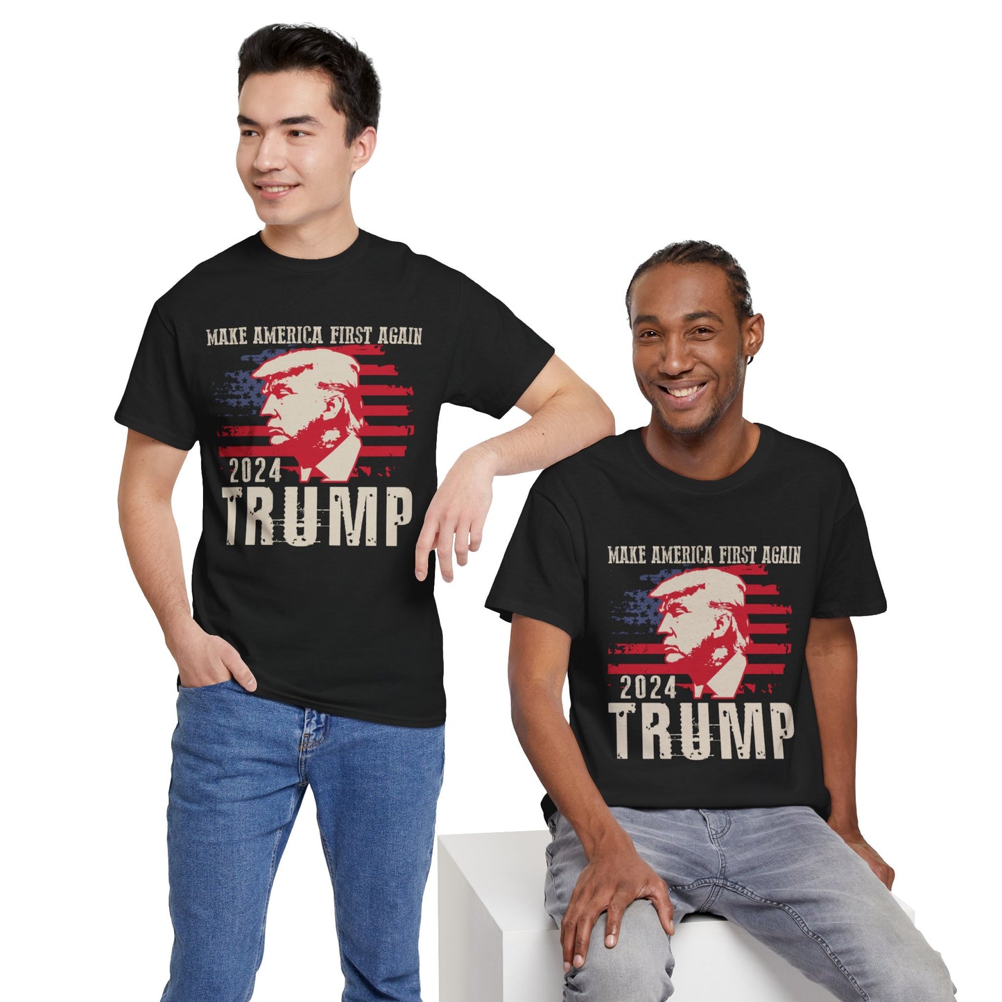 Trump 2024 | Make America First Again T-Shirt