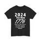 2024 Is The New 1776 T-Shirt