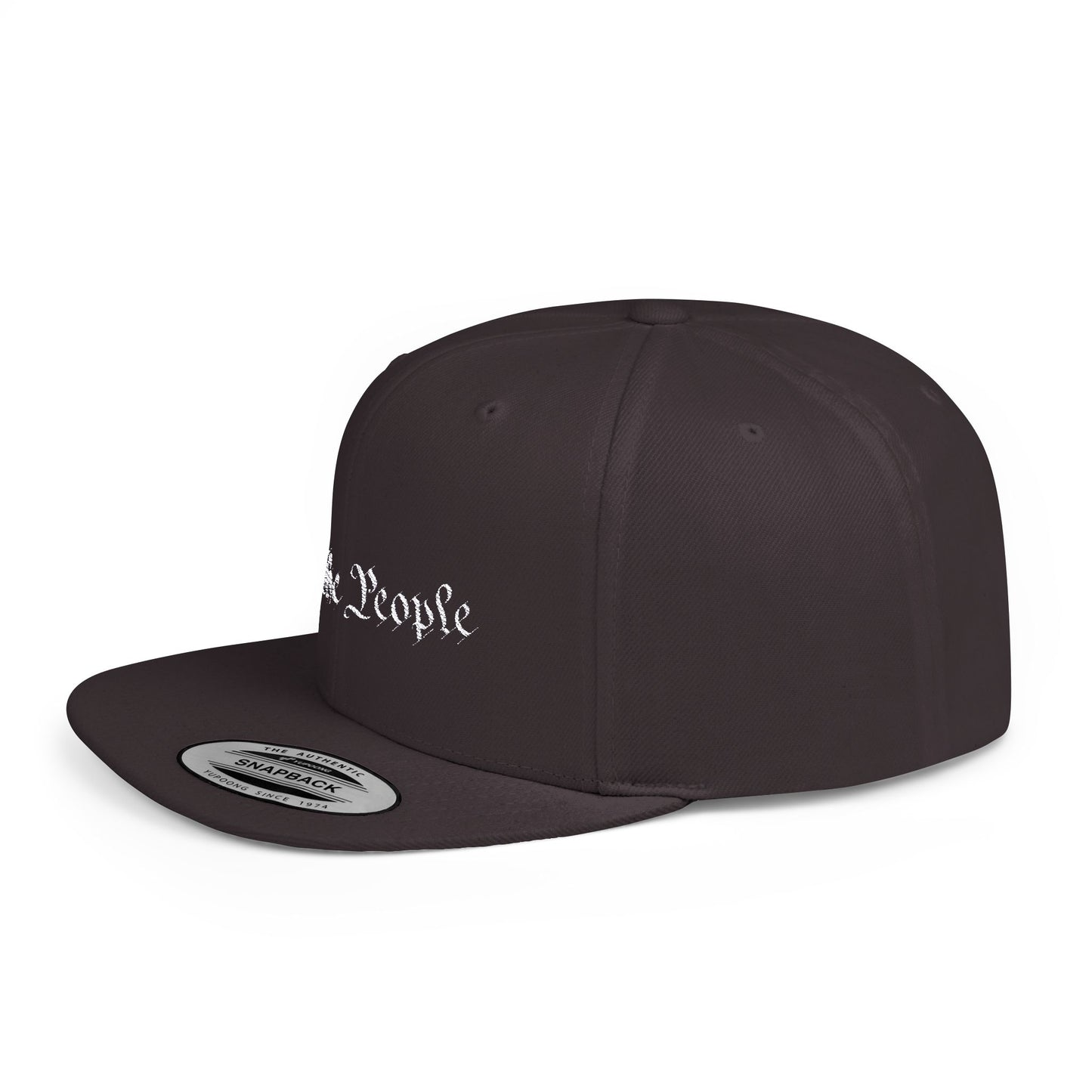 We The People Flat Bill Snapback Hat