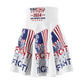 Trump Fight, Fight, Fight Skater Skirt for Women