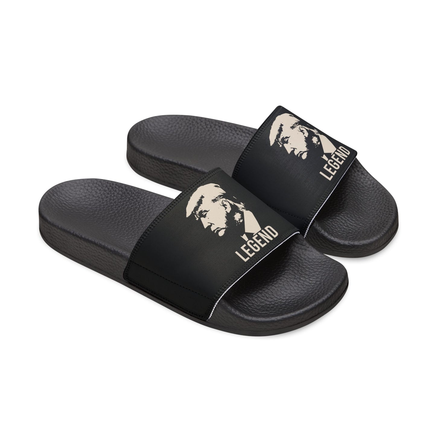 Trump Legend Men's Removable-Strap Sandals (Black)