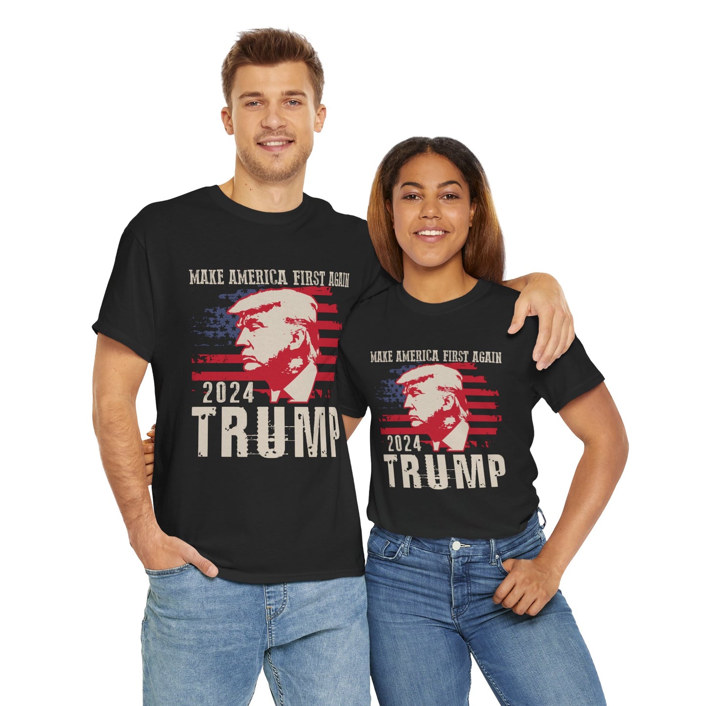 Trump 2024 | Make America First Again T-Shirt